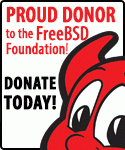 be a Proud Donor to FreeBSD Foundation