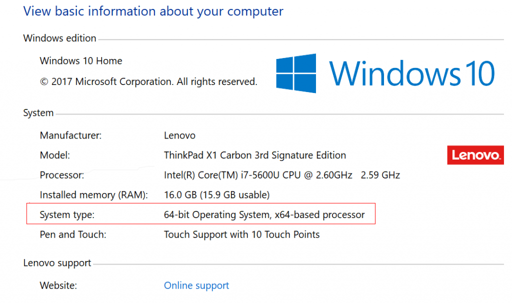 touch support with 10 touch points stylus