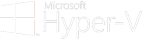 Hyper V Mini Logo White Transparent